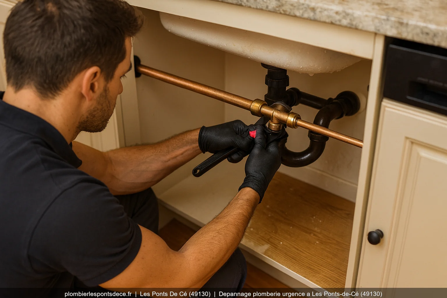 Depannage plomberie urgence a Les Ponts-de-Cé (49130)