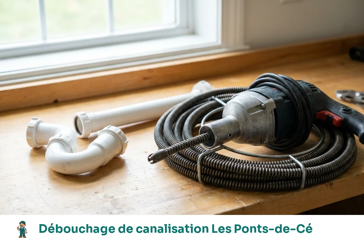 Débouchage de canalisation à Les Ponts-de-Cé