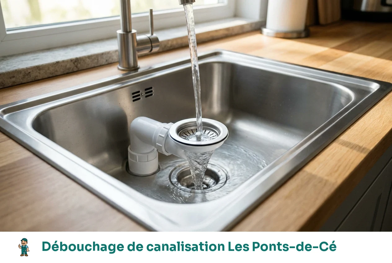 Débouchage de canalisation à Les Ponts-de-Cé