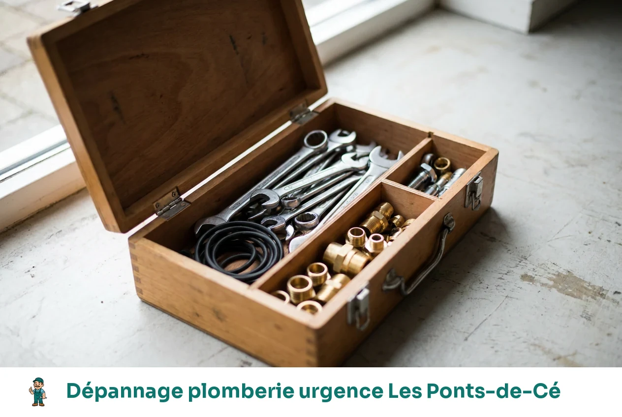 Dépannage plomberie urgence à Les Ponts-de-Cé