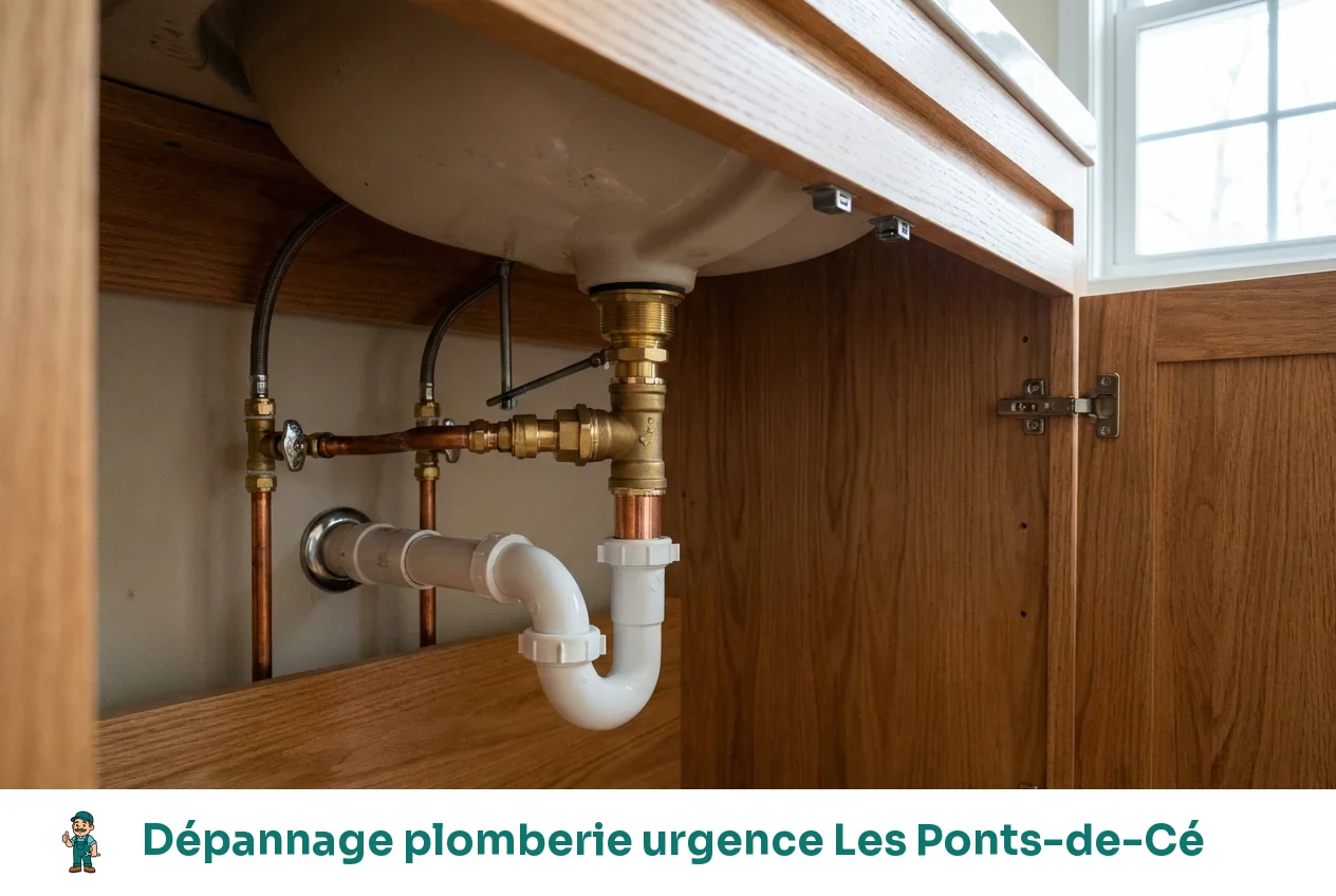 Dépannage plomberie urgence à Les Ponts-de-Cé