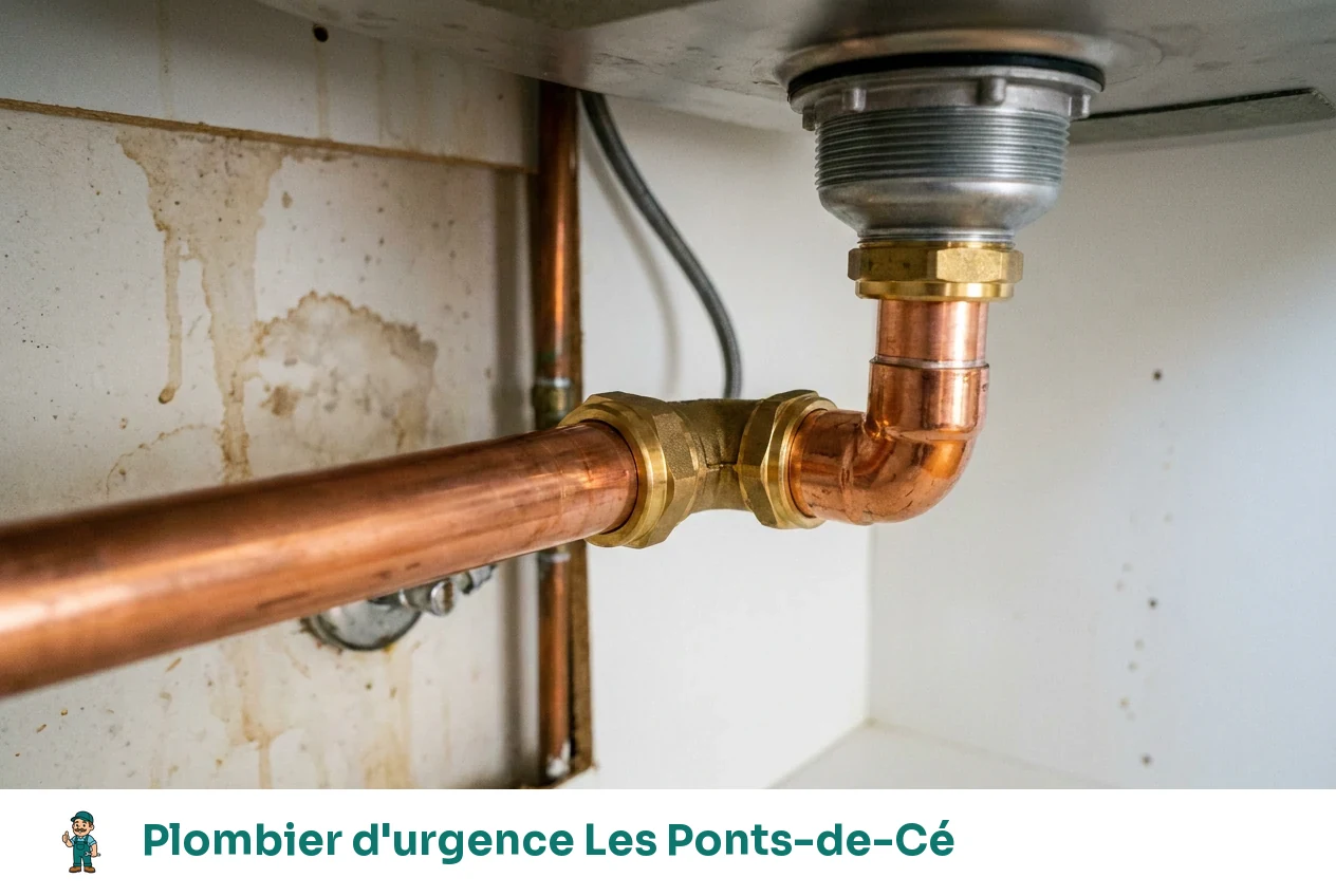 Plombier d'urgence à Les Ponts-de-Cé