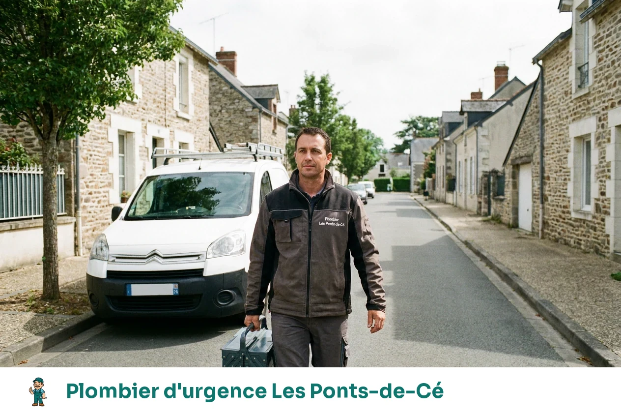 Plombier d'urgence à Les Ponts-de-Cé