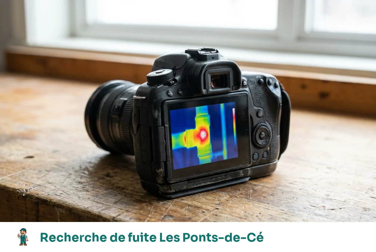 Recherche de fuite à Les Ponts-de-Cé
