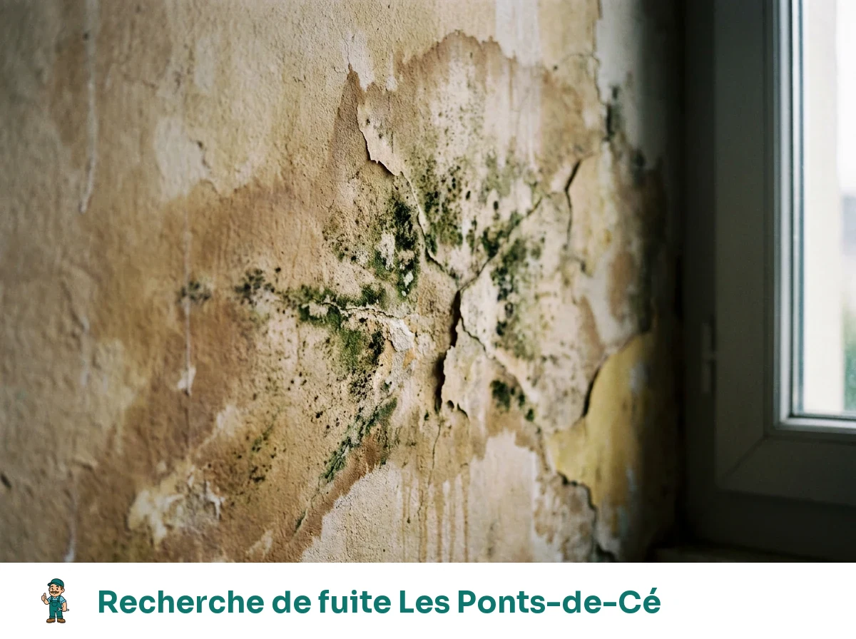 Recherche de fuite à Les Ponts-de-Cé