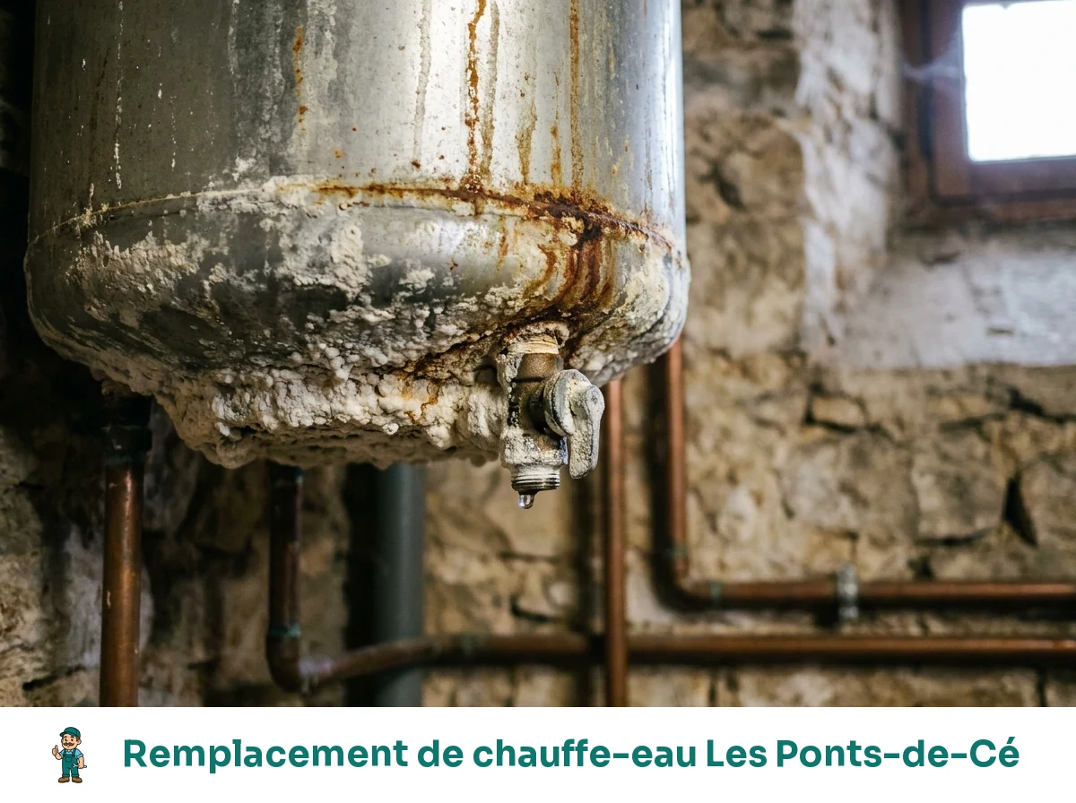 Remplacement de chauffe-eau à Les Ponts-de-Cé
