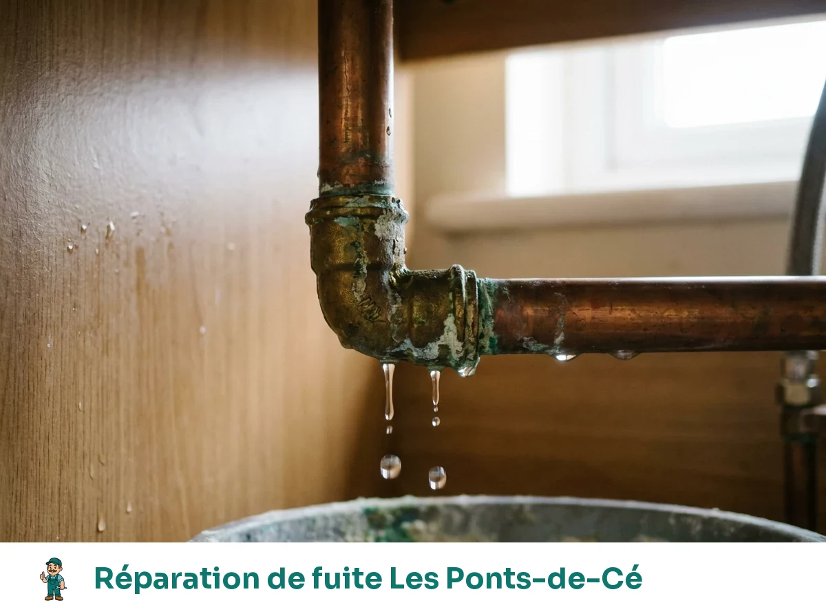 Réparation de fuite à Les Ponts-de-Cé