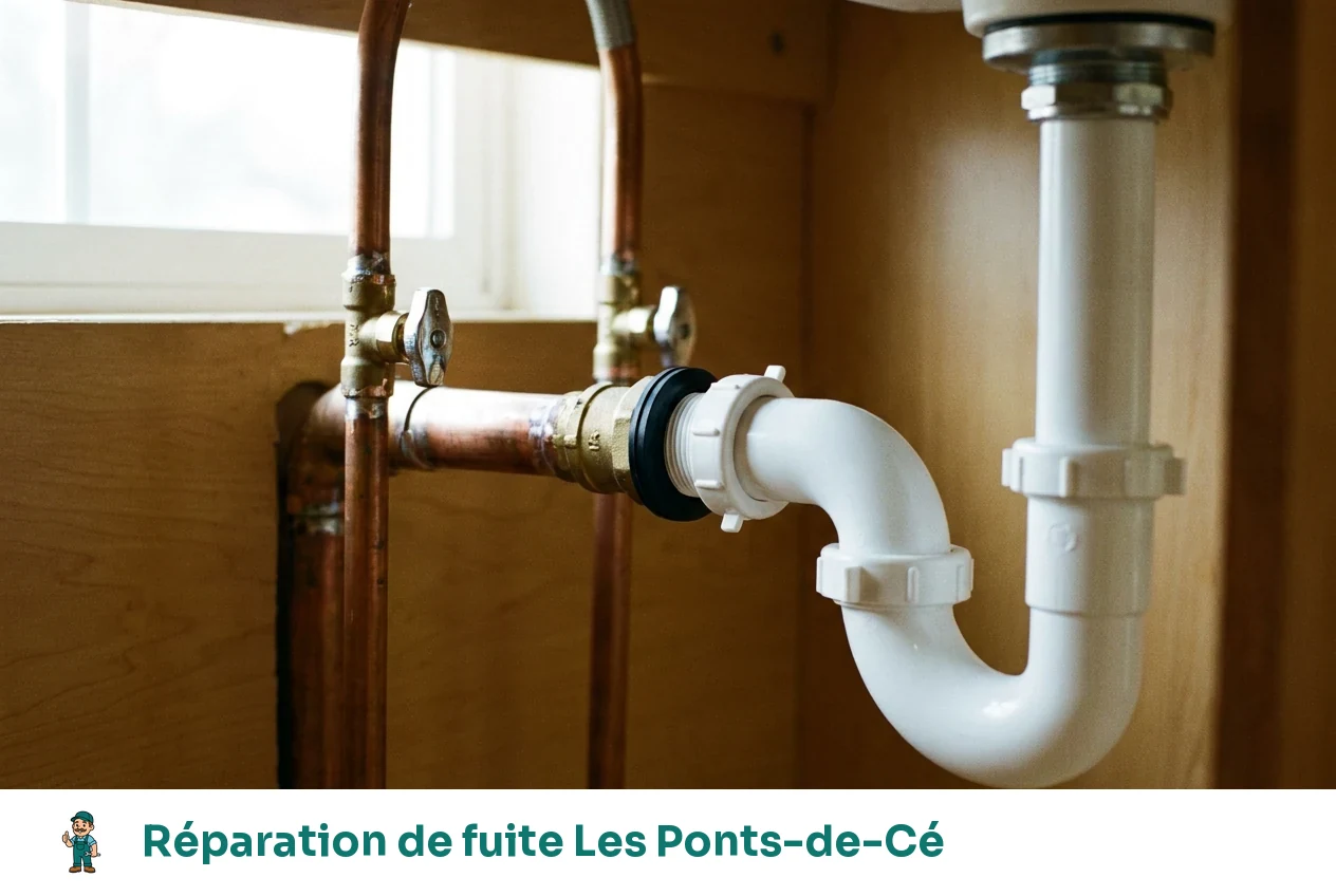 Réparation de fuite à Les Ponts-de-Cé