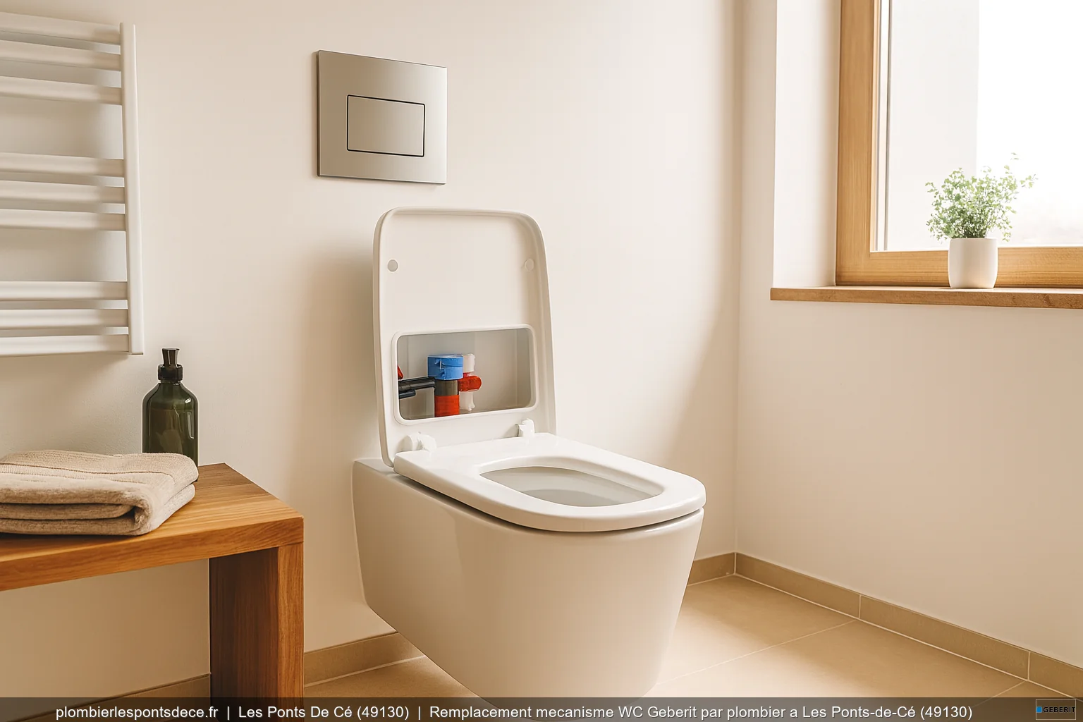 Mecanisme Wc Geberit Lesponts De C 49130 - Plombier Les Ponts-de-Cé (49130) | plombierlespontsdece.fr